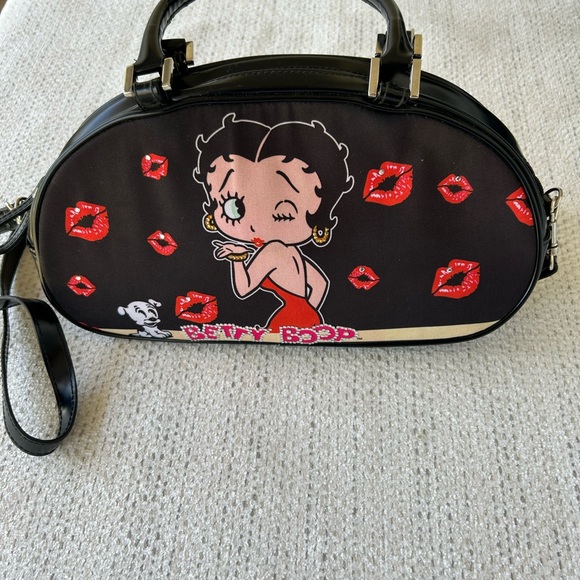 Betty Boop Black and Red Women's Bag - Picture 1 of 7